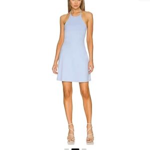 Susana Monaco 🤍 White Halter Tie Dress New With Tags